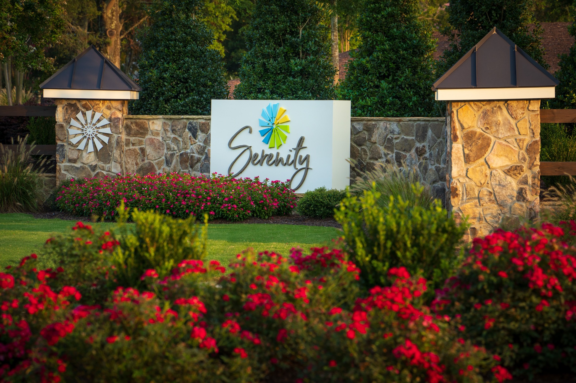Serenity Entry Sign